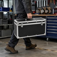 Valise de transport en aluminium pour instruments d'affichage aéronautique et outils, conçue par les fabricants