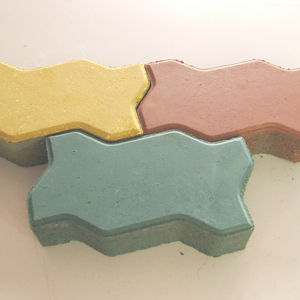 Cetakan Beton Injeksi PP untuk Paving Lantai (D02-YL) 22*11*6cm - Product Image 1