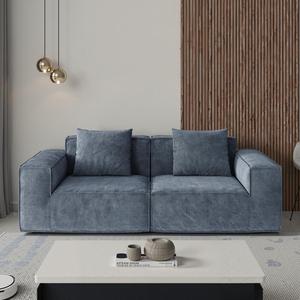 Canapé modulaire d'angle moderne 3 places compressé sous vide pour salon, collection Stock Cloud - Product Image 2