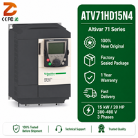 Variateur de fréquence Schneider ATV71HD15N4 15kW 20HP 380-480V pour automatisation industrielle, onduleur AC VFD robuste