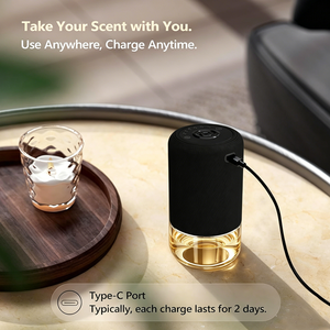 Diffuseur d'arômes sans eau de luxe avec lumière d'ambiance 7 couleurs, machine à parfum intelligente pour le bien-être, le spa, le <span class=keywords><strong>yoga</strong></span> et la relaxation à domicile - Product Image 3