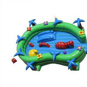 Château gonflable en PVC pour les sauts et les jeux des enfants - Amusement en plein air - Product Image 1