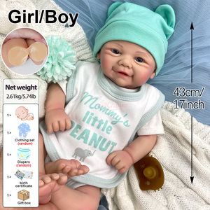 Muñecas Reborn Lavables e Impermeables, Anatomía Realista, Apariencia <span class=keywords><strong>de</strong></span> Recién Nacido, Ropa Personalizada Disponible, Juguete <span class=keywords><strong>de</strong></span> Simulación para Niños - Product Image 2