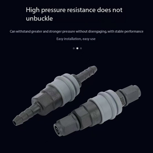 Raccords rapides autobloquants en acier plastique de type C - Raccords de tuyau d'air pour outils pneumatiques, compresseurs d'air et pompes - Product Image 5