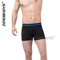 ZEROBODYS W051 Boxers de compression sans couture à séchage rapide pour hommes