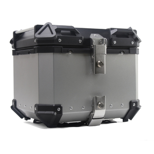 45L/55L/65L <span class=keywords><strong>motorbox</strong></span> aluminio lujo motocicleta accesorios cola cajas impermeable caso motocicleta Top Box - Product Image 3