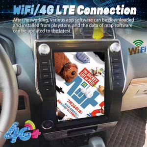 Pantalla Android Tesla de 12.1 Pulgadas para TOYOTA LAND CRUISER PRADO VXR 2018 2019 2022, Reproductor Multimedia para Auto, Navegación, Video, GPS, Estéreo - Product Image 2