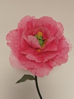 Bunga Peony Sutra Buatan Tangan Ukuran Besar Cocok untuk Digunakan dalam Upacara Pernikahan, Toko Butik, dan Dekorasi Etalase