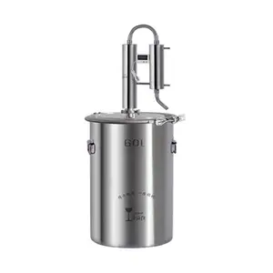 60L Stainless Steel household distiller whisky wine Brandy Moonshine Home Alcohol Still Distillation