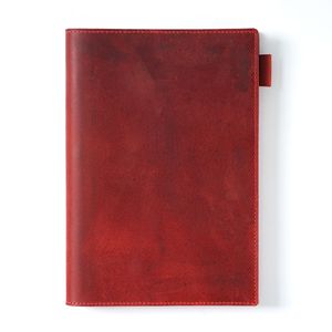 Cuir véritable A5 Journal Spiral Hardcover School & Office Notebook avec porte-stylo Page vierge rechargeable Bureau ou cadeau - Product Image 6