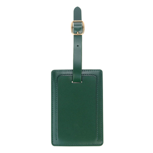 Étiquette de <span class=keywords><strong>bagage</strong></span> en cuir PU en gros, étiquette d'identification de valise, étiquette de voyage personnalisée avec logo, vente chaude pour les fournisseurs - Product Image 1