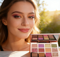 Nouveauté, vente en gros d'usine, palette de fards à paupières haute pigmentation, 18 couleurs, imperméable, maquillage, marque privée, cadeau personnalisé, fard à paupières