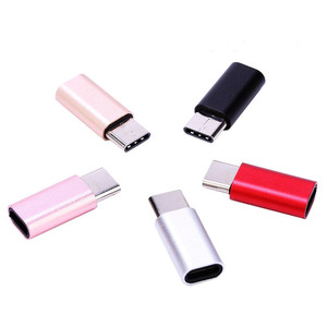 Biểu tượng tùy chỉnh và gói Micro nữ để Type-C nam Adapter vỏ nhôm sạc dữ liệu Letv Huawei áp dụng - Product Image 1