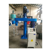 Disperseur à double arbre Mélangeurs à triple mastic Disperseur Dissolver Machine de fabrication de javel à grande vitesse Homogénéisateur Mélangeur