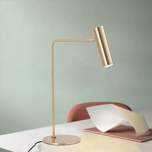 Công Nghiệp Văn Phòng Vàng Đọc Sách Brass Bàn Có Thể Điều Chỉnh Nghiên Cứu Phòng Ngủ LED Bảng Đèn Cho Cuộc Sống Sáng Tạo Đèn - Product Image 5