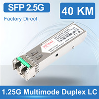 Módulo Transceptor Óptico INFINOL SFP-10G-ER Compatible con Arista, 10GBASE-ER 10G SFP+, 1550nm, 40km, Dúplex LC/UPC SMF, DDM