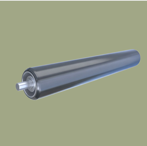 Rouleau de convoyeur à tambour à faible friction et grand diamètre, rouleau industriel robuste pour la logistique d'entrepôt, type roulement à billes en acier - Product Image 5