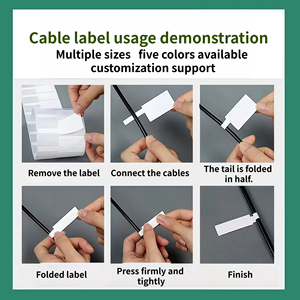 Etiquetas y Adhesivos para Cables Plegables, Impermeables y Profesionales, con Material PET, Impresión Digital y Opciones de Marca Personalizada - Product Image 4
