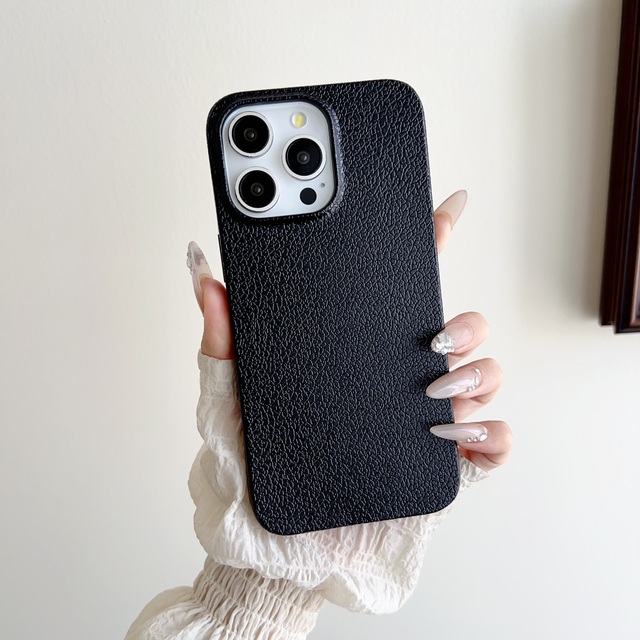 Luxury Leather Mobile Phone Cover case Camera protection Shockproof for IPhone Samsung