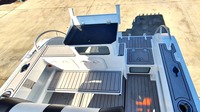 Bateau de pêche à console centrale en aluminium de marque commerciale de 6,25 m, navigation rapide et rames, à vendre