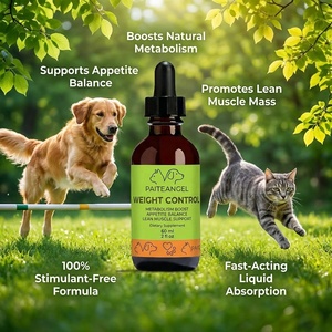 Gotas Líquidas para el Control de Peso de Mascotas OEM, L-Carnitina, Estimulante del Metabolismo para Perros y Gatos, Suplemento para el Apetito, 60 ml - Product Image 1