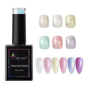 Hot Selling Touch Smooth Multi-Colors Gloss Odorless Molding Natural Pearl Shell Gel Nail Polish