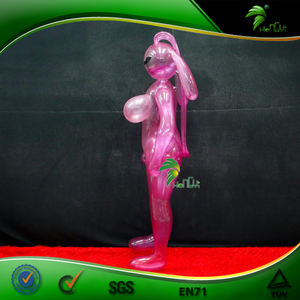 Transparante Opblaasbare Bunny Anime Pop Stripfiguur Opblaasbare Konijn Sexy Man Love Pop - Product Image 6