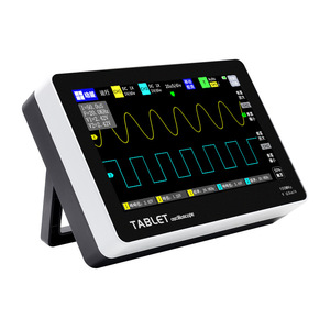راسم ذبذبات رقمي مسطح FNIRSI-1013D بقناتين، نطاق ترددي 100 ميجاهرتز، أخذ عينات 1 جيجا عينة في الثانية، دقة عالية، أبعاد 184×124×50 ملم، محمول من شنزن - Product Image 1