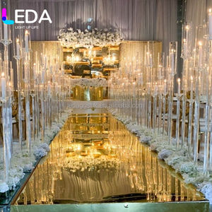 Film miroir LEDA pour décoration de mariage, surface rigide haute brillance, taille et forme personnalisables, épaisseur de découpe 0,1-1,8 mm - Product Image 1