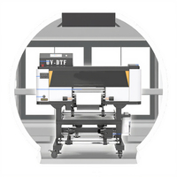 Impresora automática UV DTF Transferencia multicolor AB Film Digital Epson XP600 F1080 con 1 año de garantía
