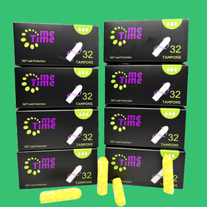 Produit tendance 2026 Tampons hygiéniques jetables bio fabriqués par un fabricant biologique <span class=keywords><strong>sans</strong></span> <span class=keywords><strong>applicateur</strong></span> Tampons hygiéniques biodégradables - Product Image 5