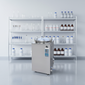 <span class=keywords><strong>Autoclave</strong></span> a Contropressione Verticale di Piccola Capacità per Sterilizzazione di Oggetti Chiusi per Alimenti - Product Image 1