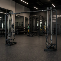 Équipement de musculation professionnel, équipement de fitness commercial, machine de musculation multifonctionnelle réglable pour l'entraînement en croisé