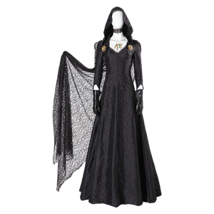 Disfraz de Cosplay Personalizado de Alcina Dimitrescu de <span class=keywords><strong>Resident</strong></span> <span class=keywords><strong>Evil</strong></span> <span class=keywords><strong>8</strong></span> para Halloween, Disfraces de Película para Adultos para Eventos y Actuaciones - Product Image 2