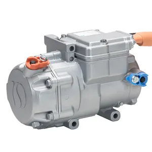 Compressor elétrico portátil de 30cc para R404a R452a R407c, sistema de refrigeração de caminhão e van, 96v, fabricação em fábrica