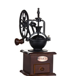 <span class=keywords><strong>Molinillo</strong></span> <span class=keywords><strong>de</strong></span> Café Manual Retro, Redondo, <span class=keywords><strong>Antiguo</strong></span>, con Mango <span class=keywords><strong>de</strong></span> Madera - Product Image 1