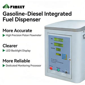 مضخة وقود ديزل صغيرة محمولة من FIMEET، موزع وقود صغير عالي الدقة بنسبة +/ـ 0.3٪، معدل تدفق 5-100 لتر/دقيقة، هيكل معدني - Product Image 3