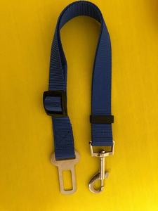 Arnés ajustable de nailon para mascotas, bandana personalizable para coche, cinturón de seguridad para perros, encaje sólido, disponible, pequeño, mediano - Product Image 4