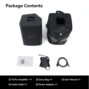 ระบบลำโพง PA สำหรับใช้งานกลางแจ้ง Musiccube T3Pro ชุดลำโพงเสียงสำหรับคอนเสิร์ตพร้อมเครื่องขยายเสียง - Product Image 5