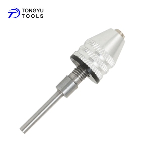 Phổ <span class=keywords><strong>Mini</strong></span> khoan <span class=keywords><strong>chuck</strong></span> Adapter 0.3-3.4mm, Keyless 3 hàm chuyển đổi với 2.35mm & 3mm chân cho Dremel công cụ quay & máy xay - Product Image 1