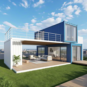 Luxury Mobile Foldable Customizable Steel Structure Container <b>House</b> with Sliding Door Modern Design Prefabricated Modular Shop - Product Image 3