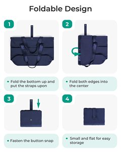 Large Capacity <b>Travel</b> Shoulder <b>Bag</b> Lightweight Waterproof Work Gym Shopping <b>Handbags</b> with Pockets - Product Image 5