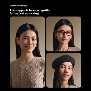 Xiaomi ล็อกประตูอัจฉริยะ4Pro หน้าจอใหญ่ช่องมองลายนิ้วมือรหัสผ่านใบหน้าปาล์มจดจำหลอดเลือดดำ XMZNMST01ZY Android <span class=keywords><strong>WIFI</strong></span> - Product Image 3