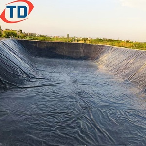 Géomembrane pour revêtement de bassin de réservoir, revêtement de bassin à poissons, revêtement HDPE 25mil 45mil 60mil, revêtement de lagune, revêtement de barrage HDPE 0.75mm 1mm 1.5mm 2mm - Product Image 4