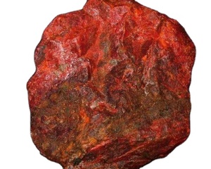 Cinnabar-Block rotes Cinnabar-Erz