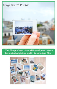 ملحقات كاميرا فورية لـ 10 صفائح لفوجي فيلم إنستاكس ميني 11/12/instax فيلم صغير