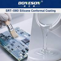Revêtement Conforme en Silicone UL94 V-0 Ignifuge Protection PCB Anti-humidité Isolation Électrique Monocomposant