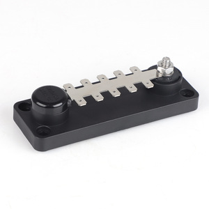 Barra de Distribución de Energía de Grado Marino, Tipo Black Label, de 10 Puntos, de Una Sola Capa, 55A, 12V - Product Image 1