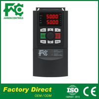 Inversor Vectorial Monofásico/Trifásico de 220V, Variador de Frecuencia Variable (VFD) IP20 con Función PID, 0.4-75KW, 4KW, Certificado CE ISO