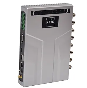 High Quality Passive With GPS And 4G 8 Port High Performance Long Range Access Control Card Reader RFID Fixed Reader